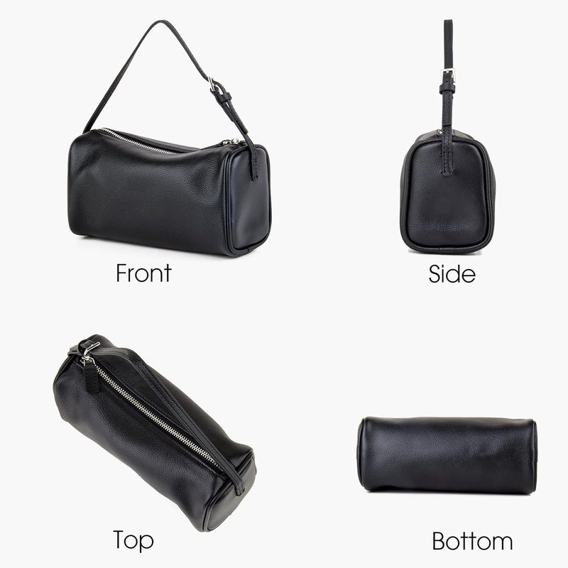 DONNAIN Premium Full-Grained Leather Crossbody Purses for Women, Hobo Bags for Women Crossbody with Adjustable Strap - Image 4